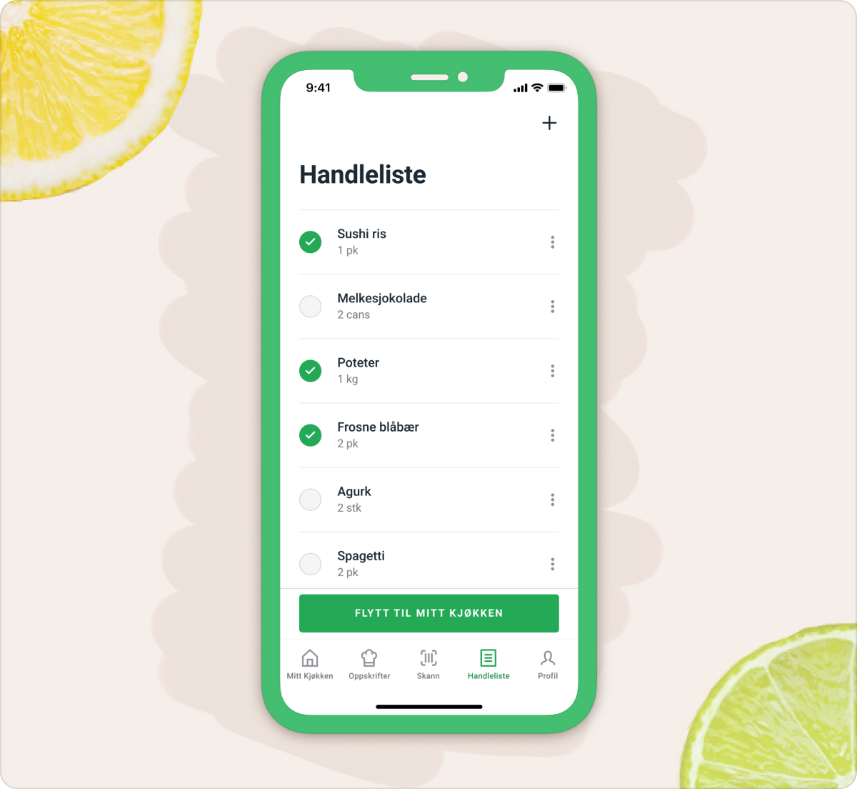 Planlegg din handletur